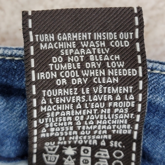 7 For All Mankind Slim Illusion Luxe High Waist Ankle Skinny Denim Jeans 27 NEW - Picture 15 of 16